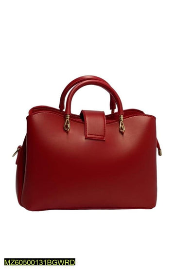 Women's Leather Plain Handbag