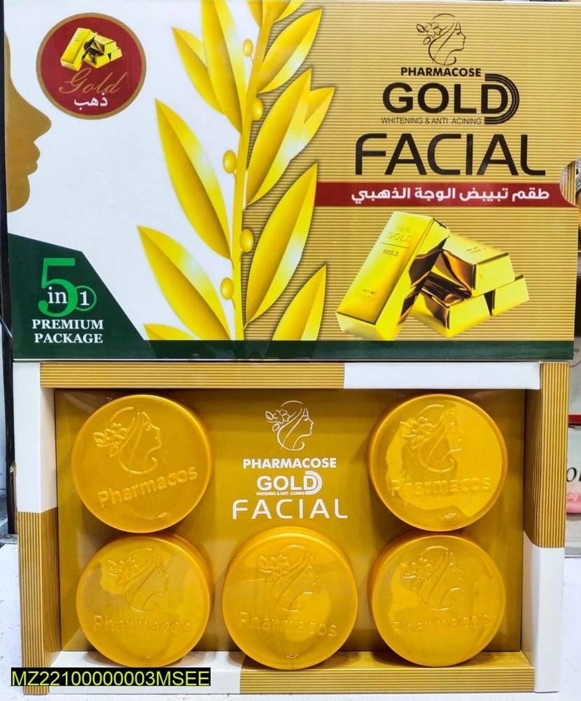 Gold Whitening Facial Kit